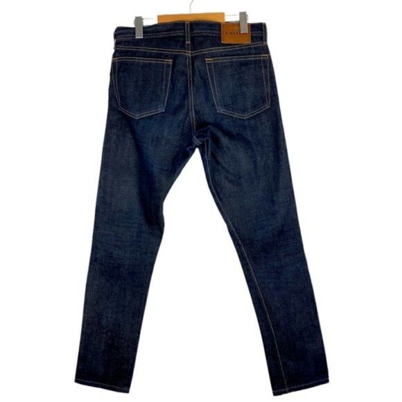 United stock Dry Goods Mens Hard Taper Indigo Selvedge Denim Jeans US 30 - Picture 6 of 15